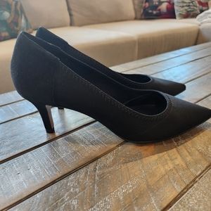 Pelle moda black heels